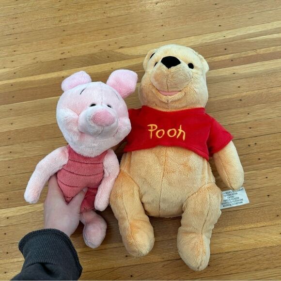 Disney Winnie the Pooh & Piglet Disney Store Exclusive Plushes - Picture 1 of 11